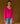 Pull col V en cachemire - Rose Tonique