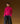Pull col roulé en cachemire - Rose Tonique