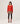 Pull col V oversize en cachemire - Orange