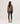 Pull col V oversize en cachemire - Marron Havane