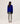 Pull col V oversize en cachemire - Bleu Outremer