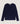 Pull col V oversize en cachemire - Bleu Marine