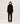 Pull col montant oversize en cachemire - Noir