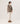 Pull oversize col V en cachemire - Beige