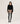 Übergroßer Kaschmirpullover – Schwarz
