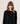 Kaschmirpullover mit Rundhalsausschnitt – Schwarz
