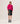 Round-neck cashmere sweater - Rose Geranium