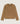 Kaschmirpullover mit Rundhalsausschnitt – Kamelbraun
