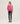 Breit gestreifter Kaschmirpullover – Toned Pink