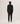 2-ply cashmere jogging pants - Black