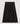 Long flared skirt - Black