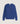Pull col tunisien en laine mérinos - Bleu Saphir