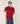 Twin-Set aus Merinowolle – Rot