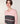 Gestreifter Pullover mit V-Ausschnitt aus Merinowolle – Perlrosa