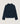Übergroßer Pullover aus meliertem Grobstrick – Marineblau