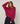 Pull col rond en maille fine - Grenat
