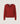 Feinstrickpullover mit V-Ausschnitt – Brique