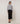 Straight midi-length skirt