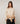 Kapuzenpullover aus Wolle – Beige meliert