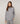 Pull à capuche en laine - Gris Clair