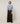 Gilet court manches bouffantes en laine - Bleu Ciel