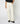 Wide-leg velvet trousers - Ecru
