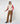 Wide-leg velvet trousers - Taupe