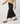Faltenstrickrock – Schwarz
