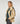 Short trench coat with high collar