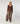 Straight stretch suede leather pant