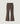 Milano knit flared pants - Taupe Brown