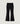 Milano knit flared pants - Black