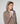 Cashmere-Hoodie-Jacke - Taupe