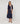 Langarm-Strickjacke - Marineblau