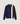 Langarm-Strickjacke - Marineblau