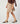 Short knit skirt - Beige
