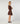 Short knit skirt - Marron