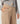 Wide-leg knit pant - Beige