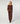 Wide-leg knit pant - Marron