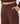 Wide-leg knit pant - Marron