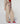 Weite Kaschmirhose - Beige