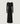 Draped maxi dress - Noir