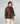 Lederjacke - Braun